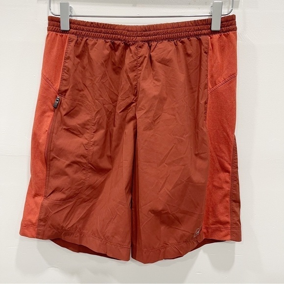 REI Multi Media Outdoor Running Shorts Orange Men’s Small - Picture 1 of 7